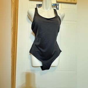 Unbranded Sz M Classic Black One-Piece Swimsuit NWOT😊😊